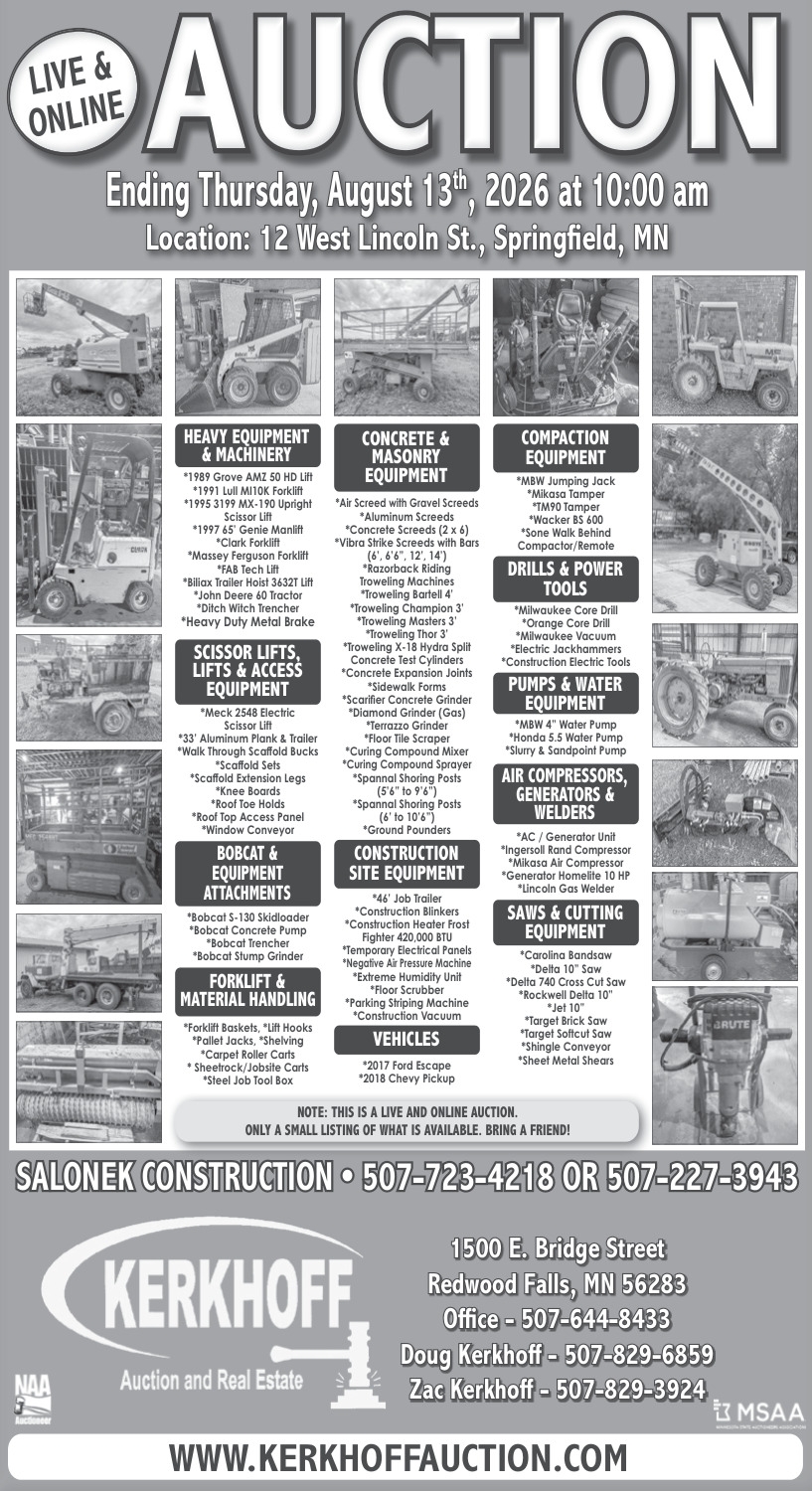 Kerkhoff Auction 