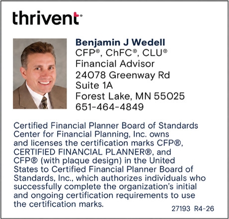 Thrivent Financial - Benjamin Wedell