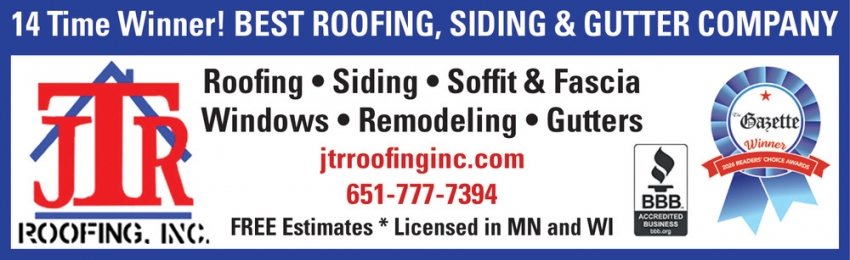 JTR Roofing