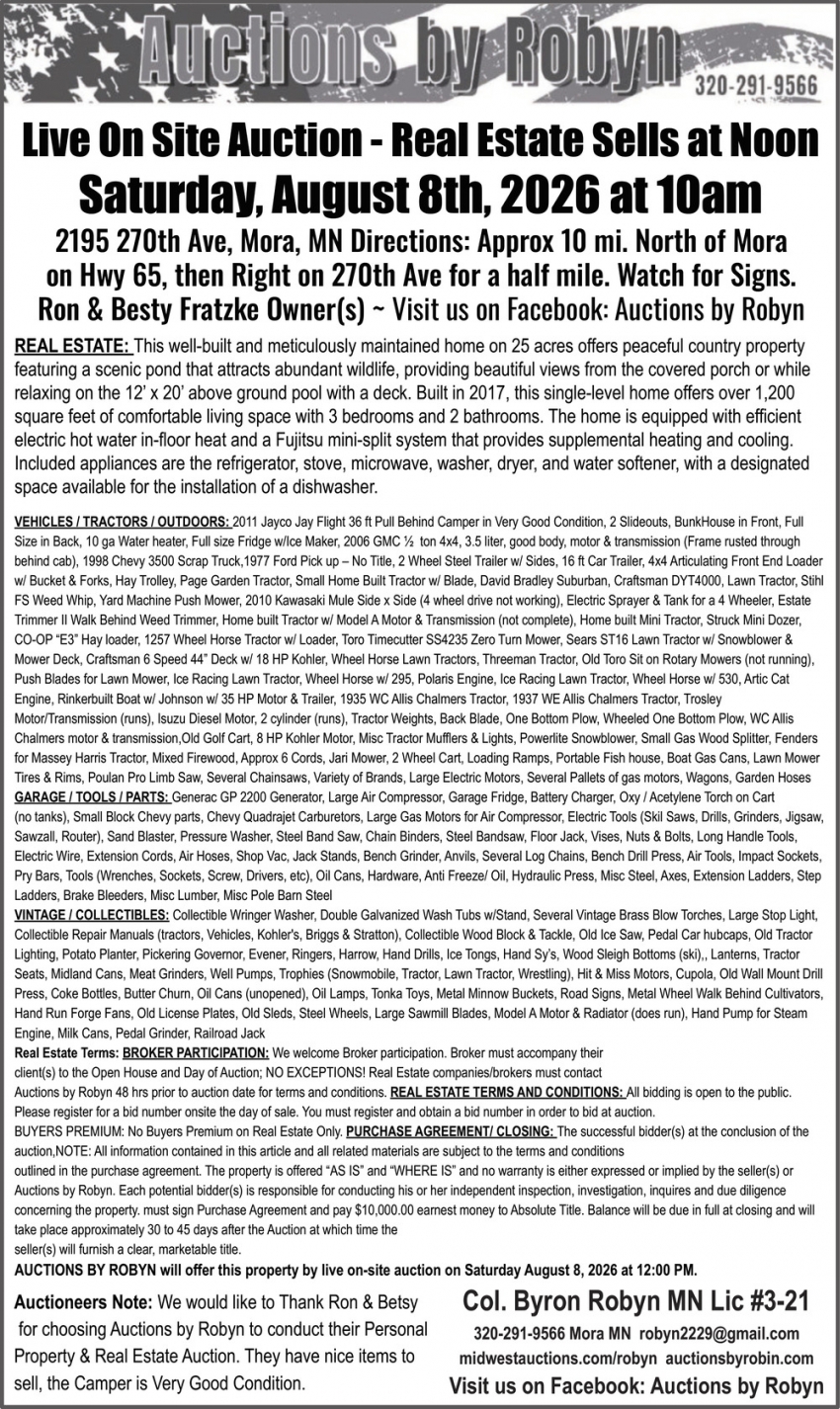 Auctions by Robyn & Norby