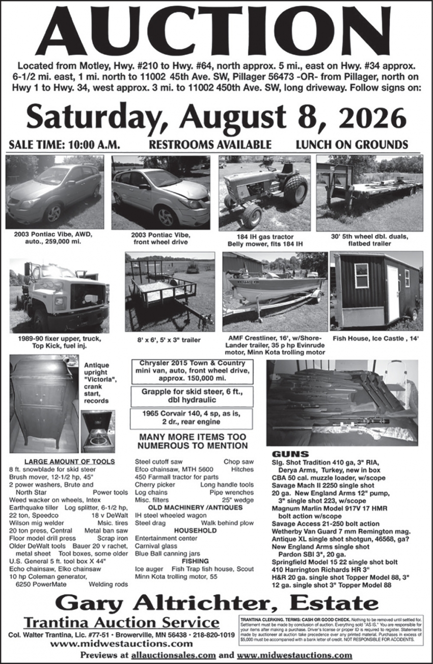 Trantina Auction Service