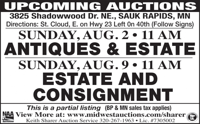 Midwest Auctions-Keith Sharer