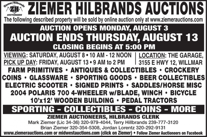 Ziemer Auctioneers