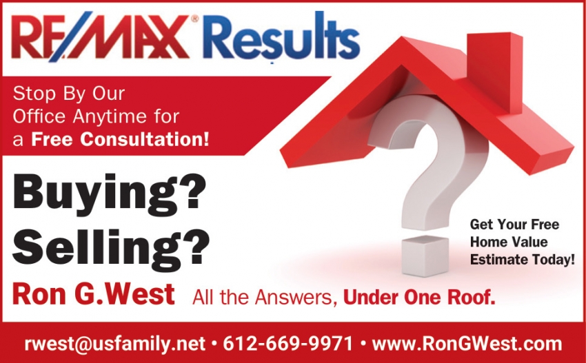Re/Max Results- Ron G. West