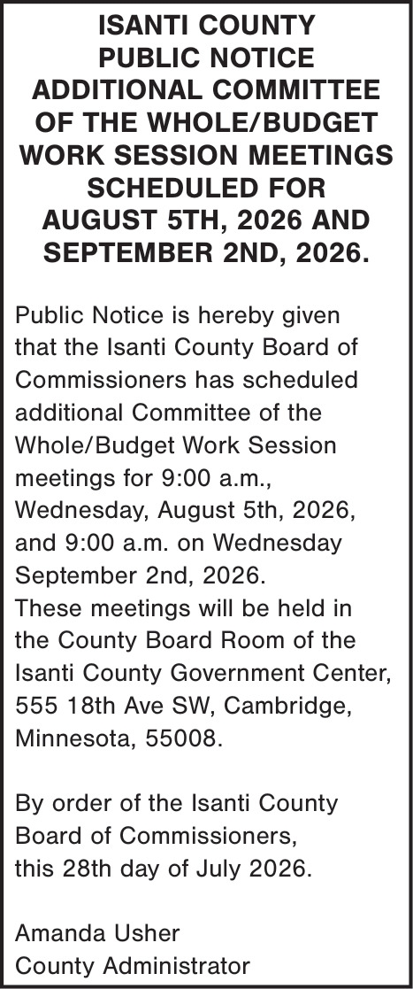 Isanti County Board of Commissioners