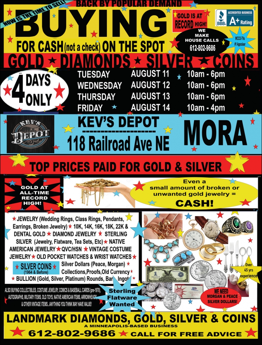 Landmark Diamonds, Gold, Silver & Coins
