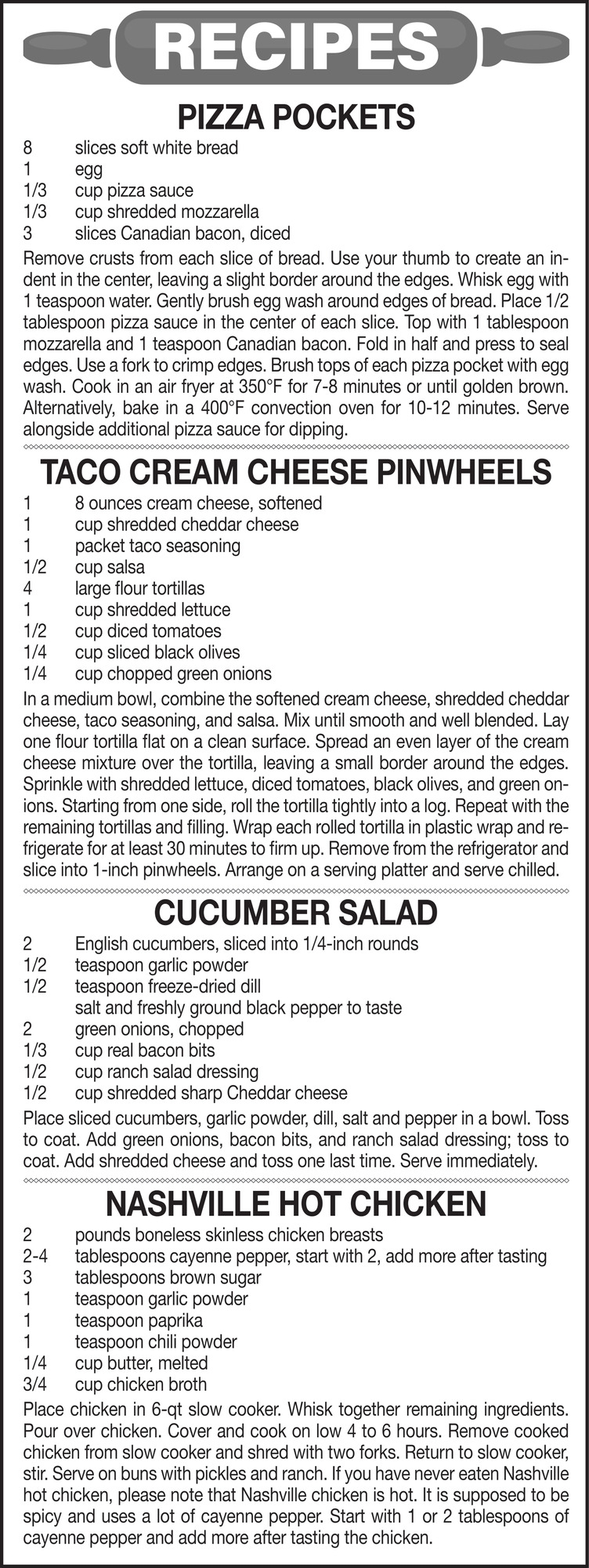 Recipes
