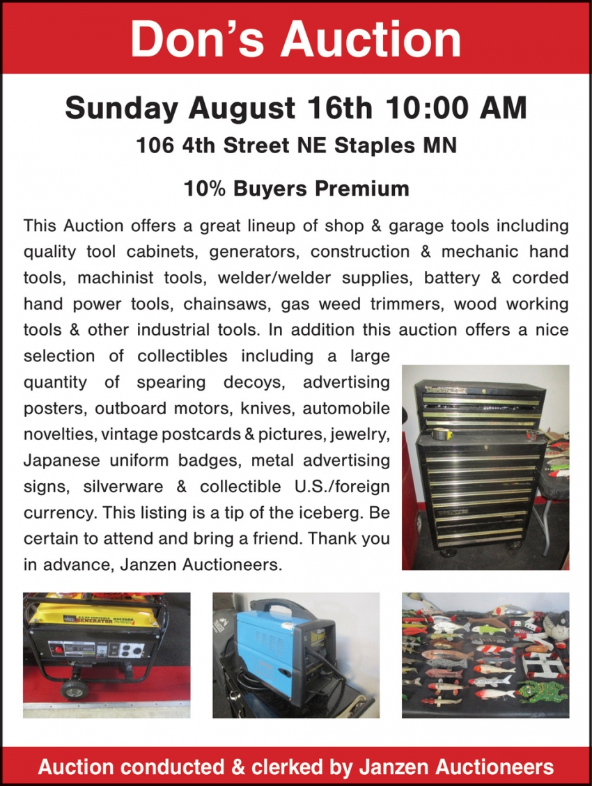 Janzen Auctions