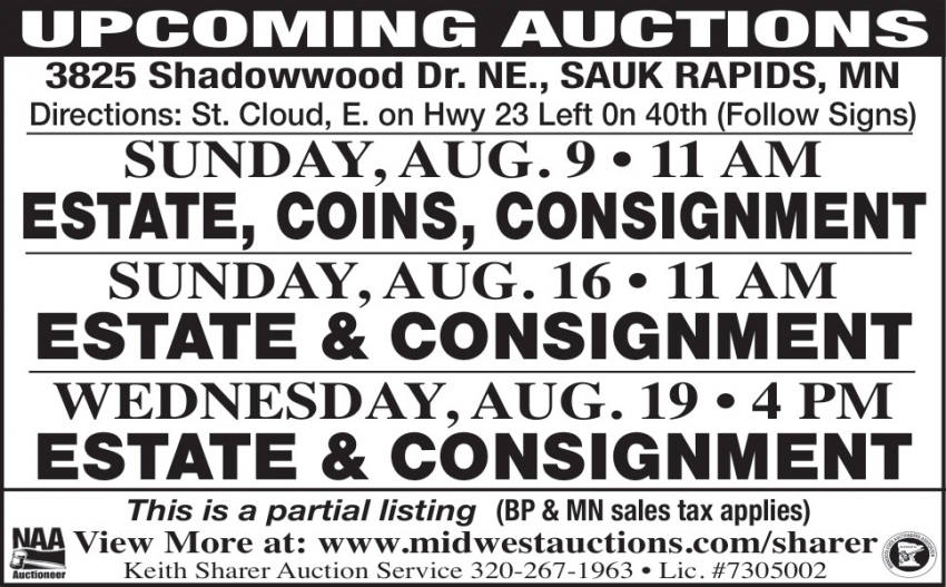 Midwest Auctions-Keith Sharer