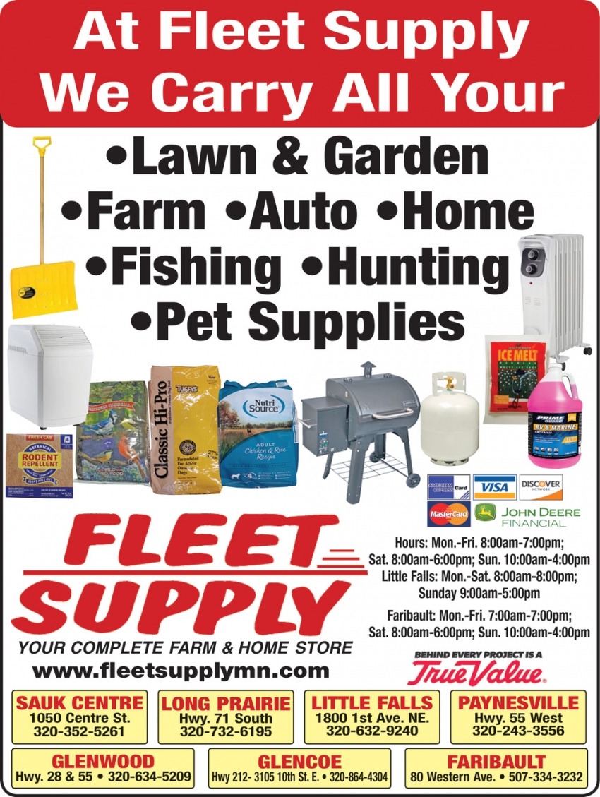 Fleet Supply 