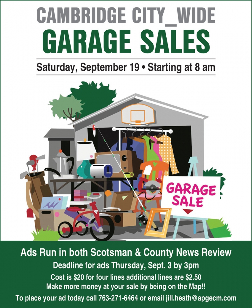 City of Cambridge - Garage Sale
