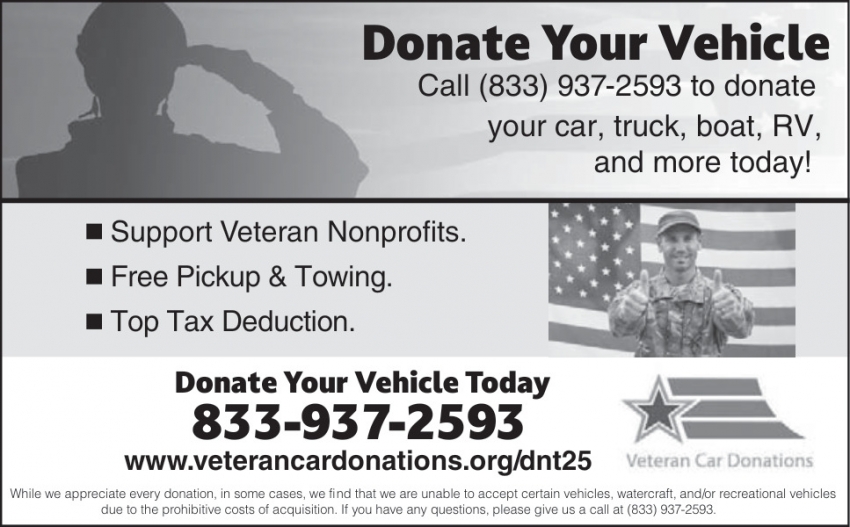 Veteran Car Donations