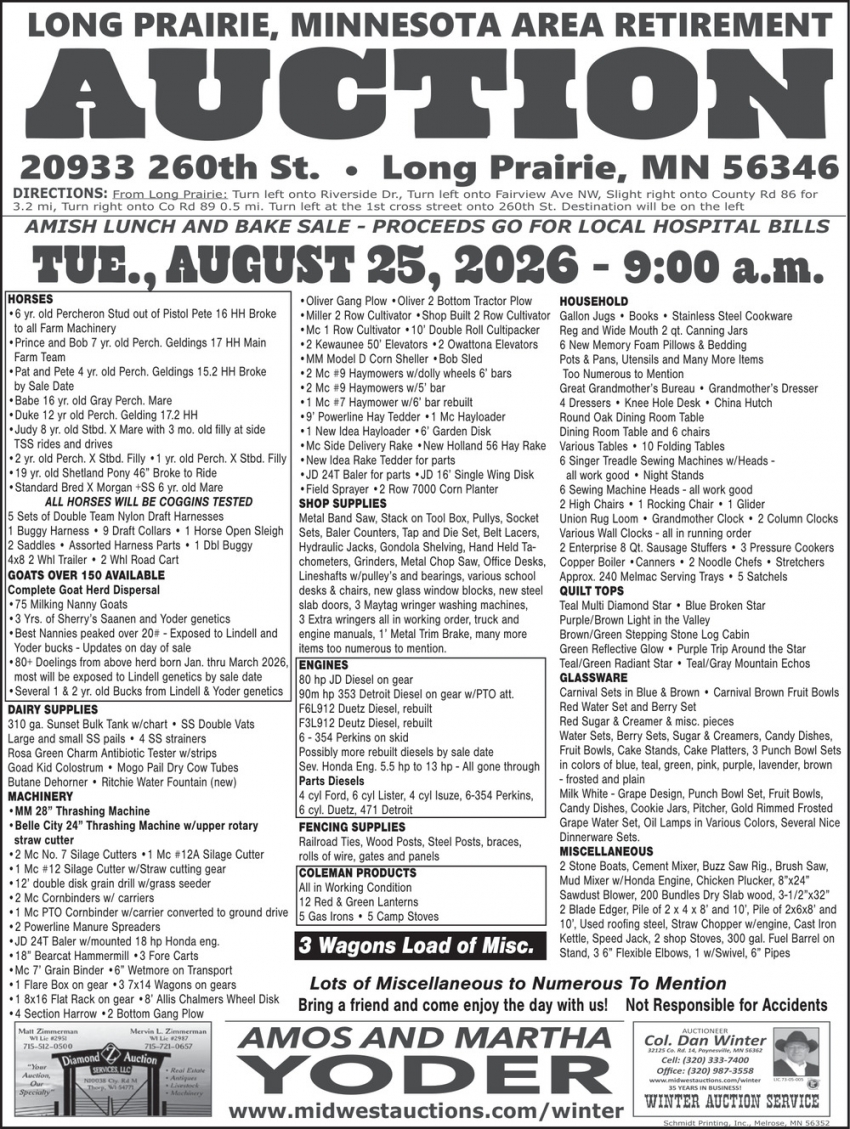 Dan Winter Auction Service