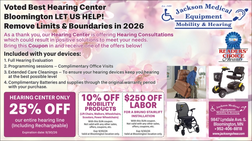 Jackson Medical Equipment Mobility & Hearing