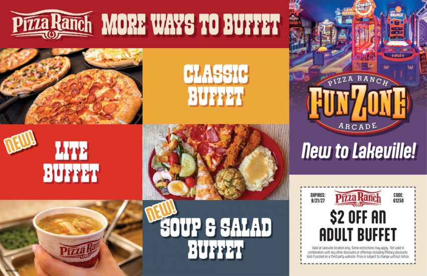Pizza Ranch Funzone - Andover