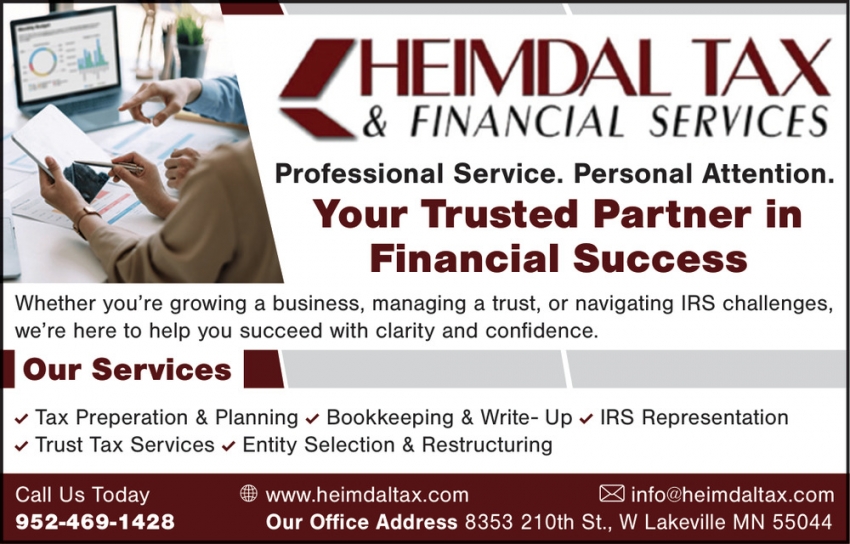 Heimdal Tax & Financial Services - Pamela Heimdal