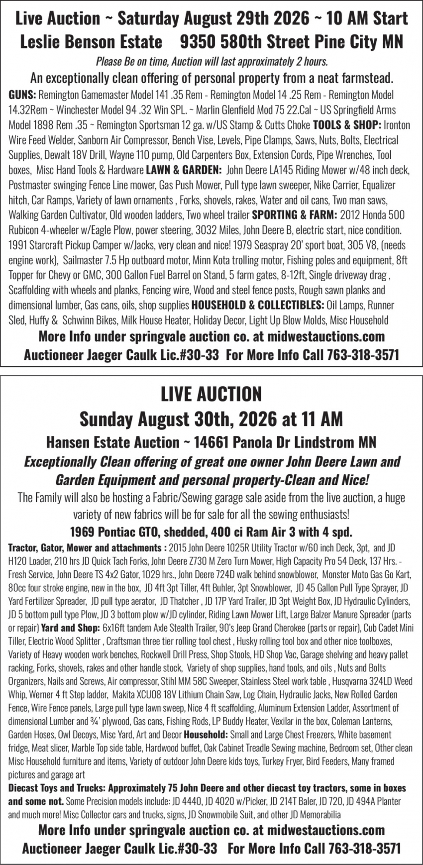 Midwest Auctions