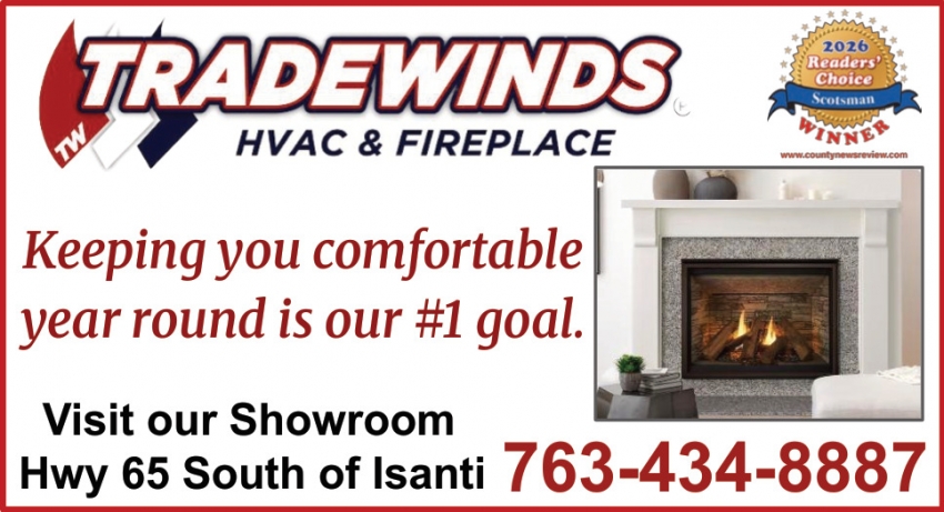 Tradewinds Heating, Air Conditioning, Fireplace, LLC