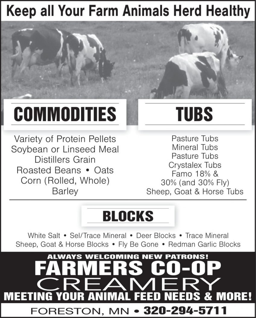 Farmers Co-Op Creamery