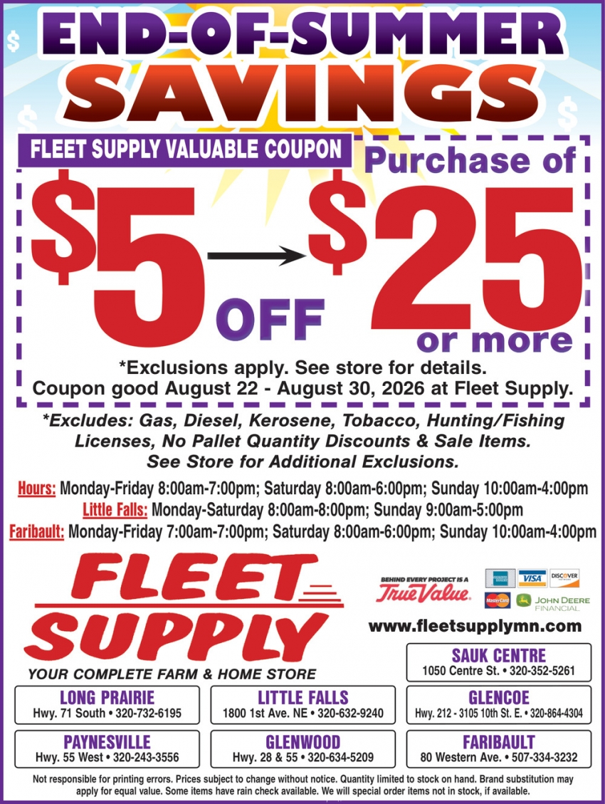 Fleet Supply 