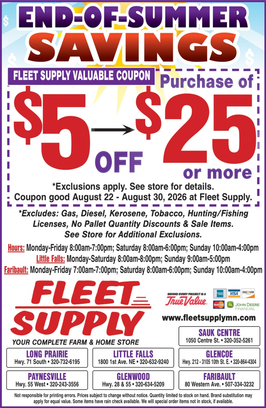 Fleet Supply 
