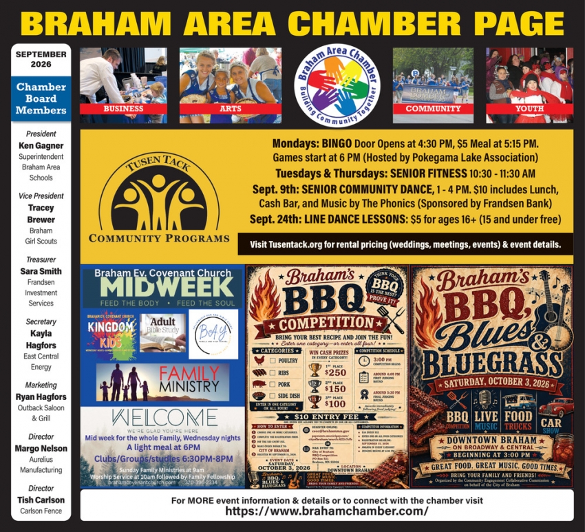 Braham Area Chamber
