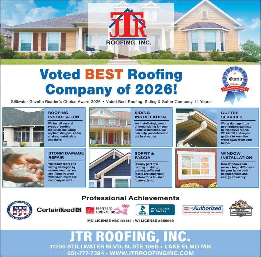JTR Roofing