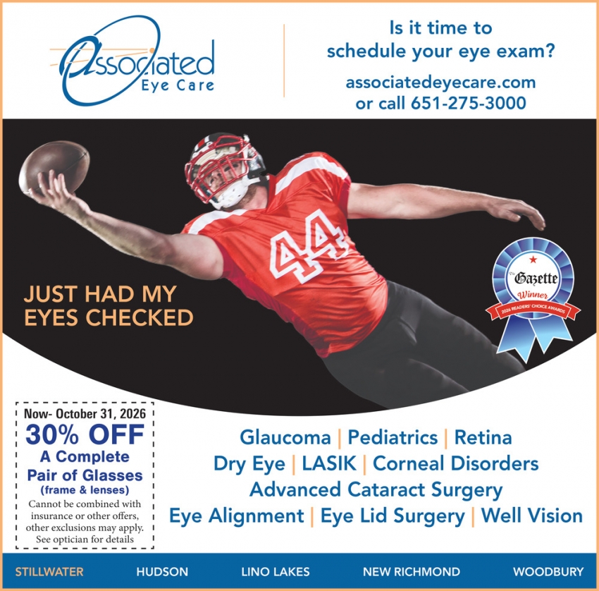 StillWater Associated Eye care