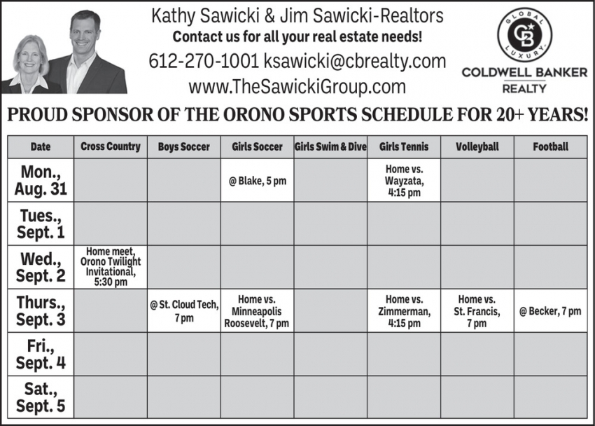 Kathy Sawicki & Jim Sawicki - Coldwell Banker