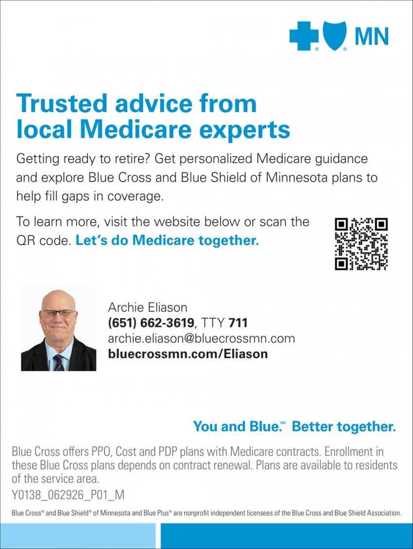 Blue Cross & Blue Shield of Minnesota - Archie Eliason