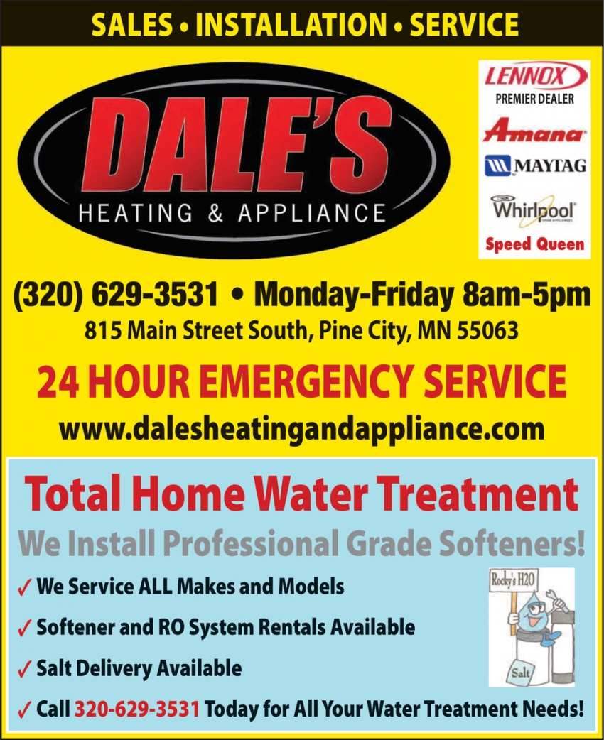 Dale's Heating & Appliance