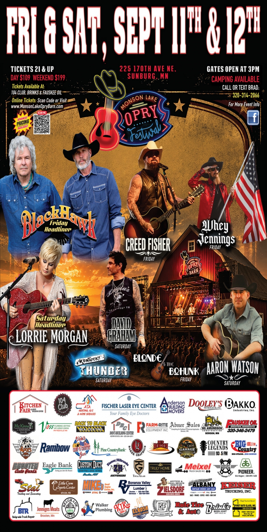 Monson Lake Opry Festival 