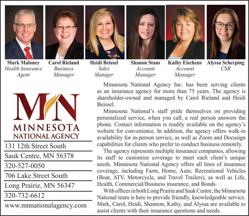 Mn Minnesota National Agency