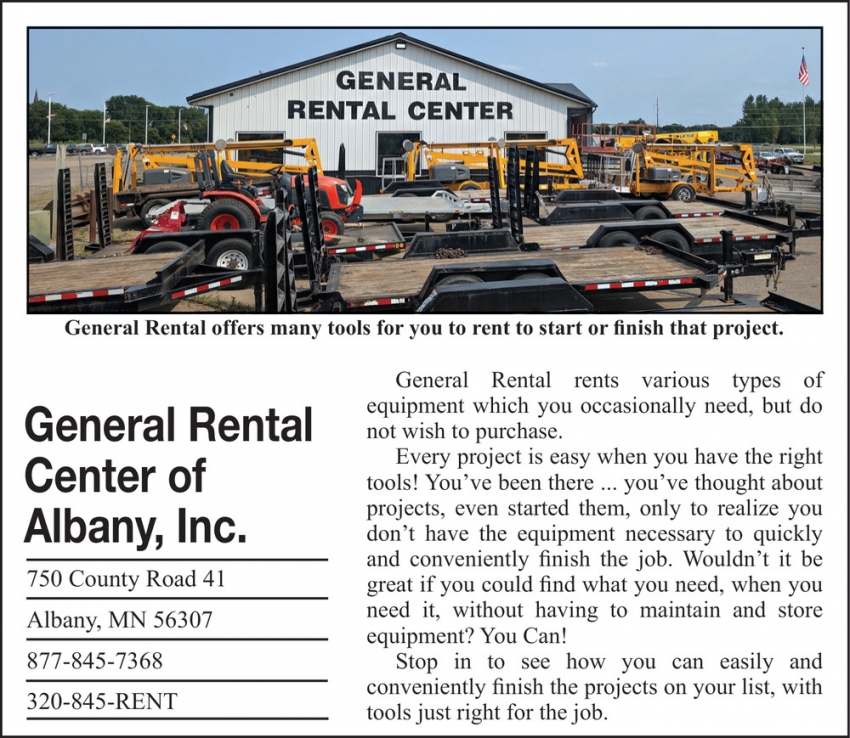 General Rental Center of Albany, Inc