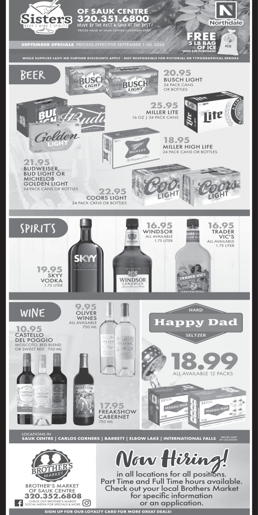 Brother's Market & Sisters Beer, Wine, Spirits