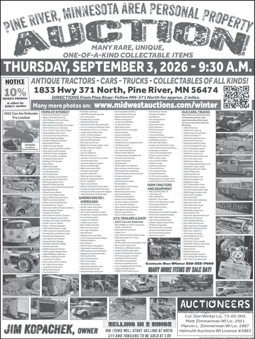 Ziemer Auctioneers