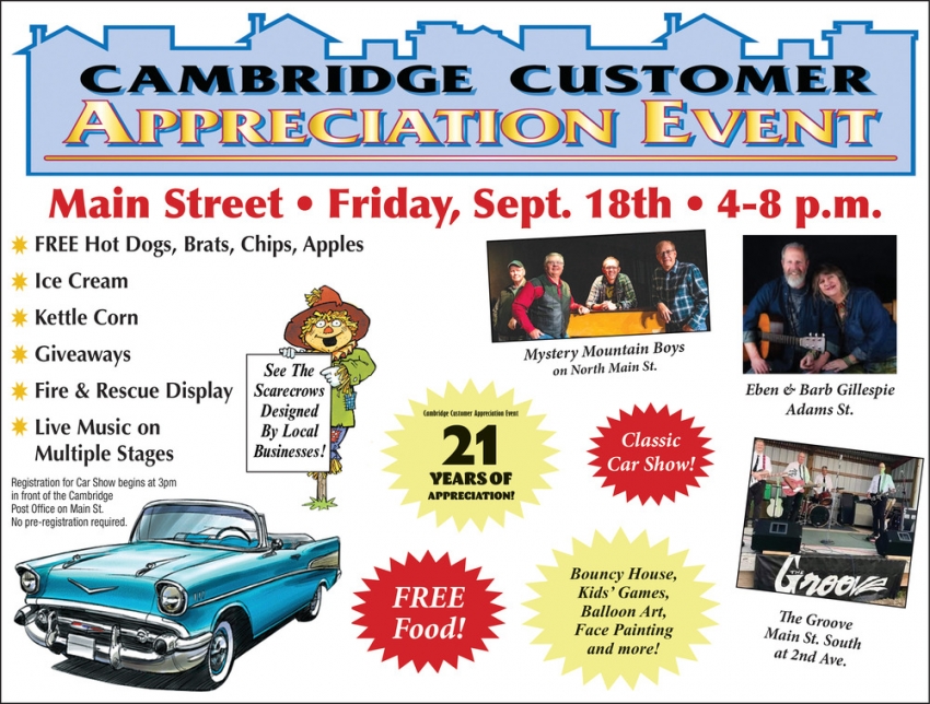 Cambridge Customer Appreciation Event