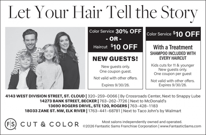 Fantastic Sams Salon Cut & Color