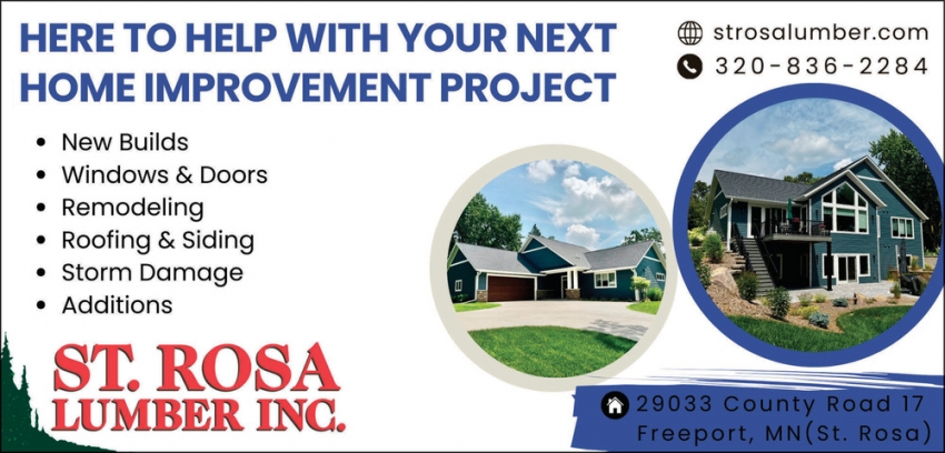 St. Rosa Lumber Inc
