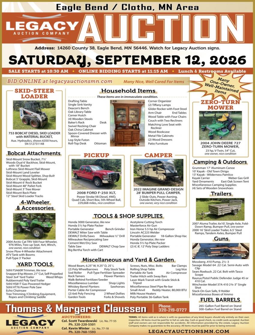 Legacy Auction Co.