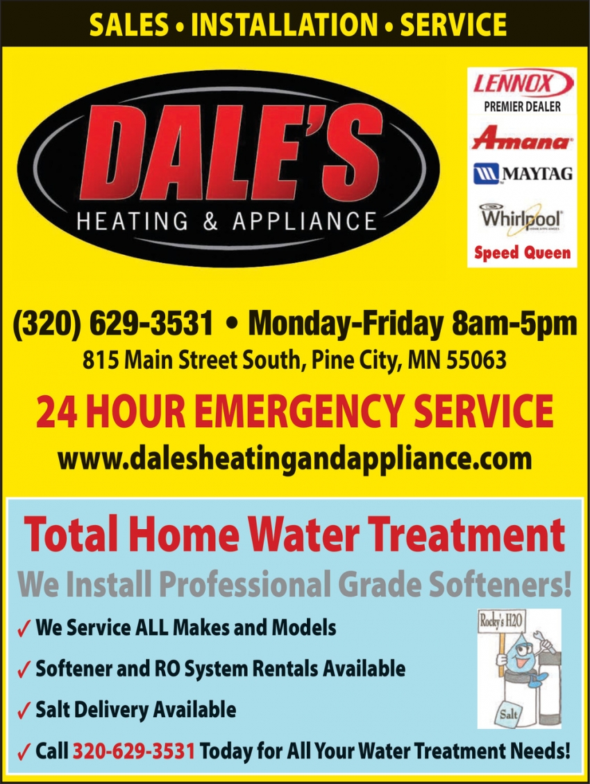 Dale's Heating & Appliance