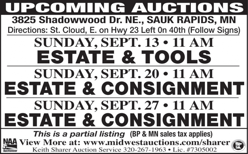 Midwest Auctions-Keith Sharer