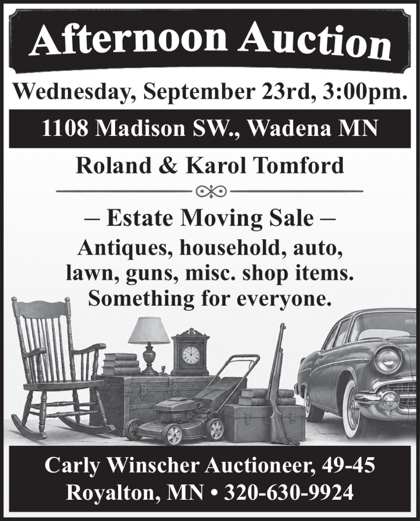 Carly Winscher Auctioner