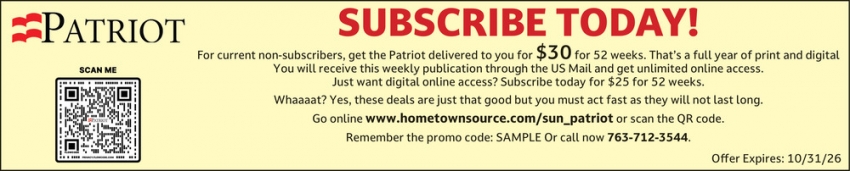 Sun Patriot Newspaper