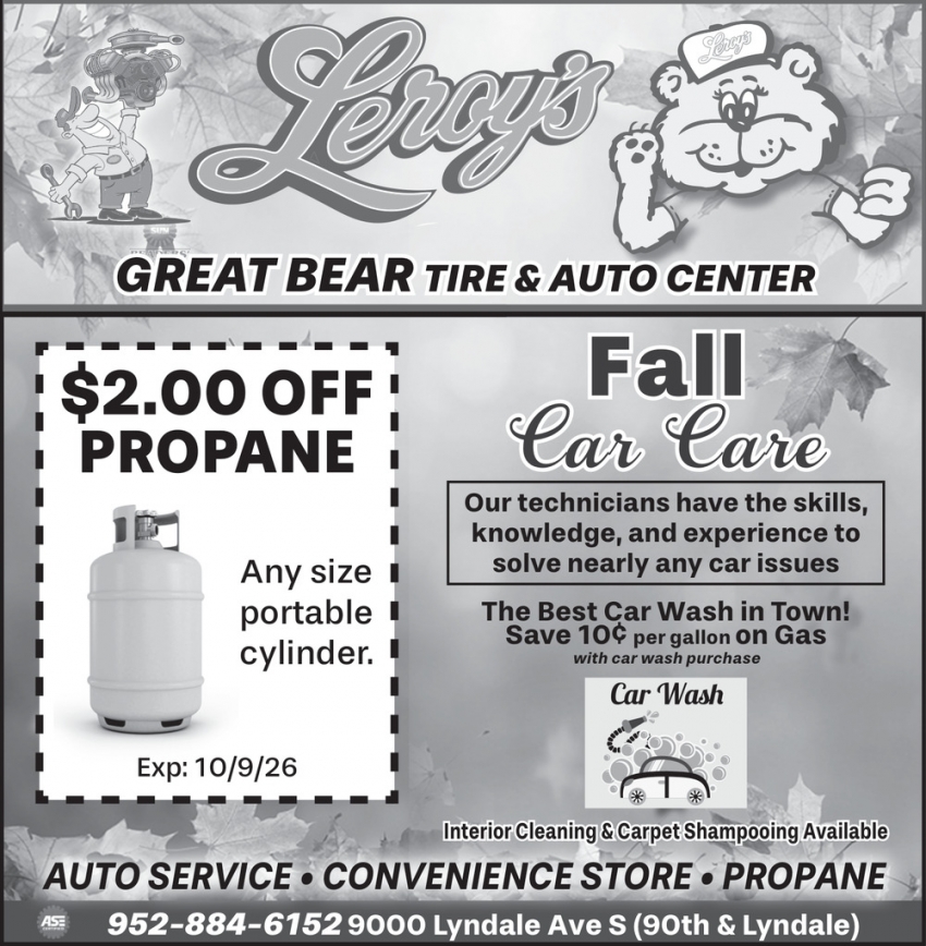 Leroy's Great Bear Tire and Auto