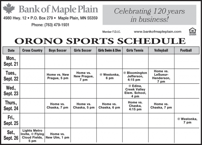 Bank of Maple Plain