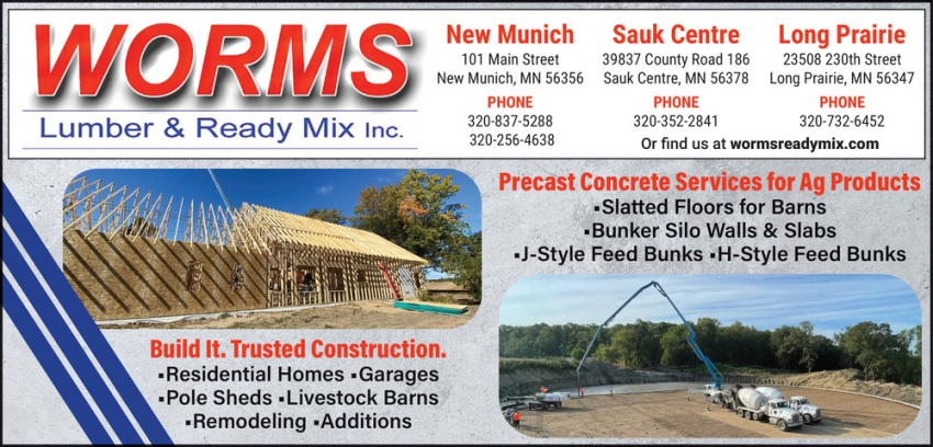 Worms Lumber And Ready Mix