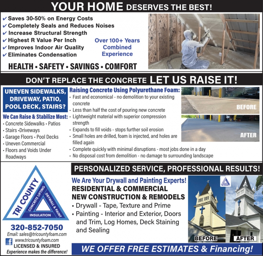 Tri County Foam Insulation LLC