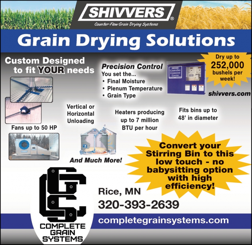 Complete Grain Systems Inc