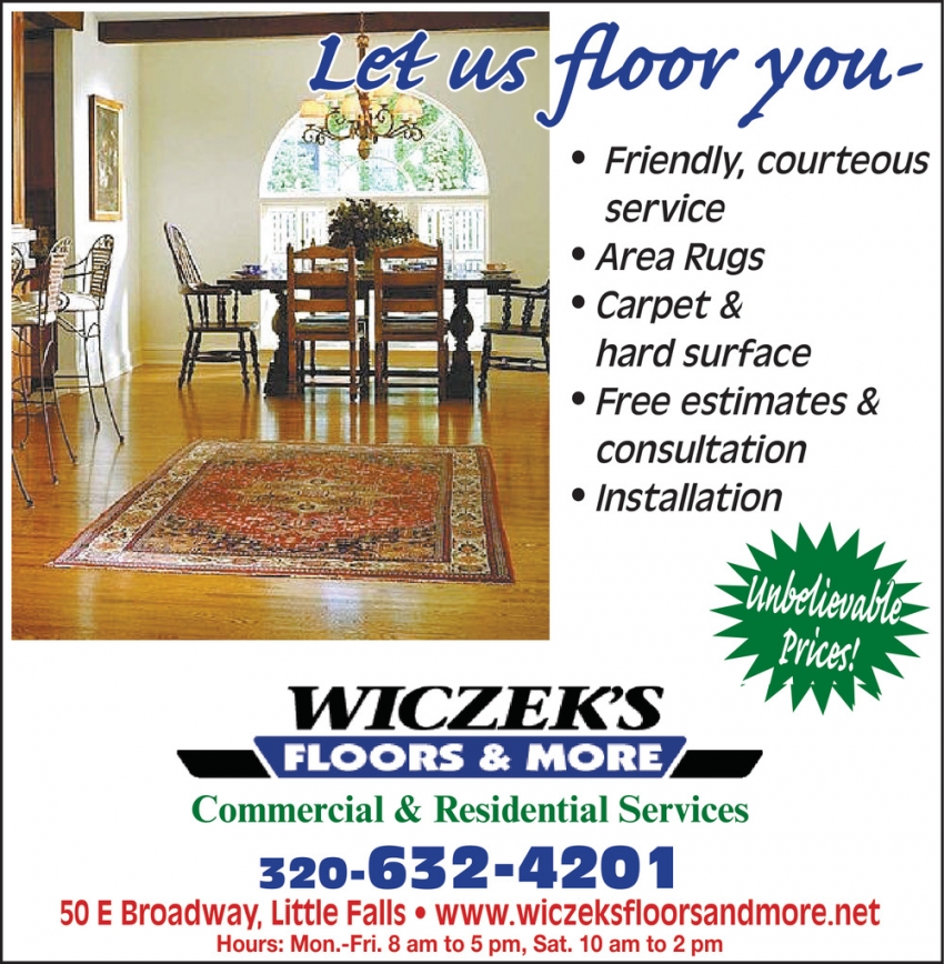 Wiczek's Floors & More